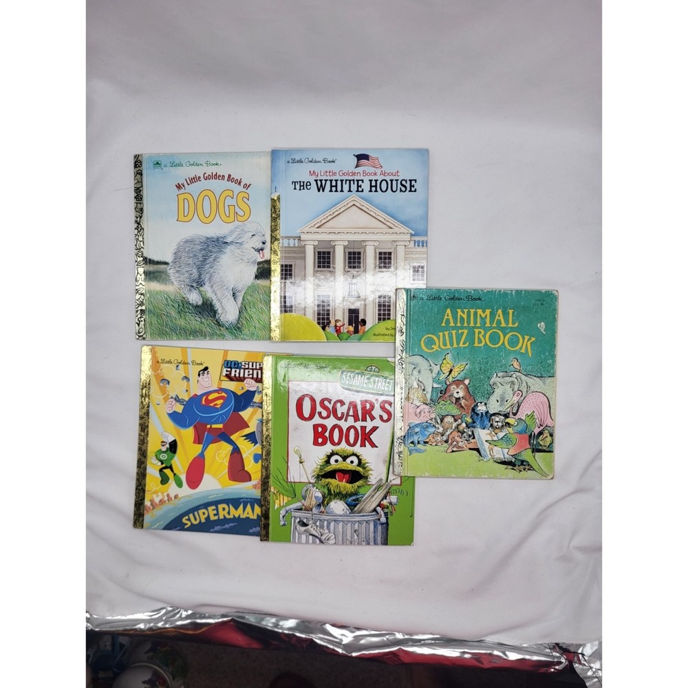 Lot/Bundle Little Golden Books 5
